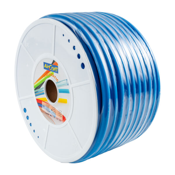 PU1612B.jpg POLYURETHANE HOSE 16MM O.D. PER METRE BLUE (50M PER ROLL)