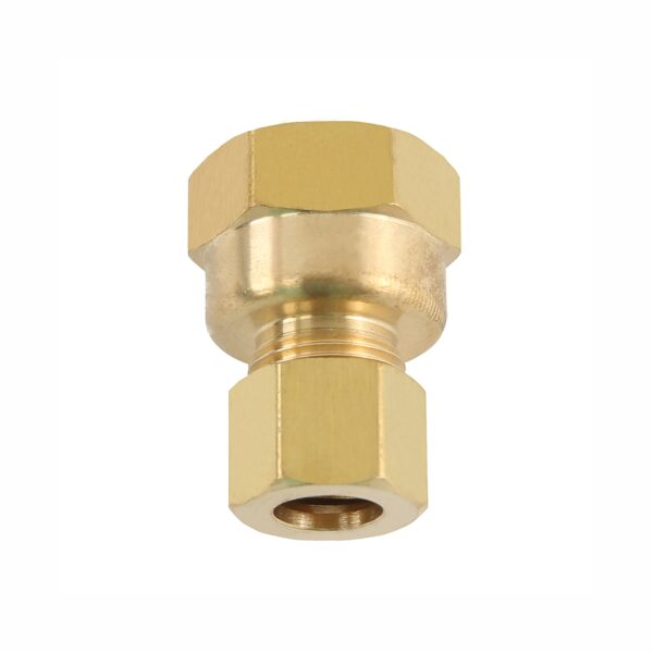 TUBE/F-PIPE CONNECT BRASS 1/2'-3/8'F