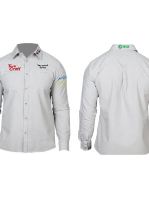 TC01823.jpg VERMONT MENS COTTON LONG SLEEVE SHIRT GREY X-LARGE