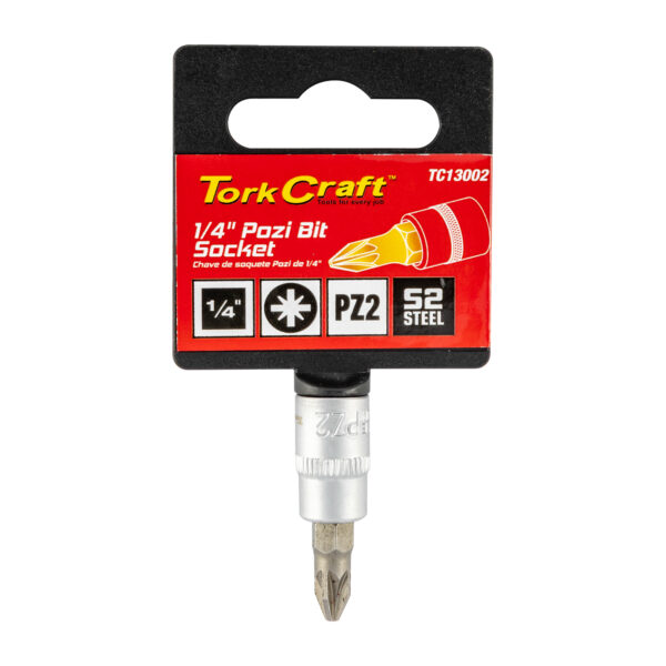 TC13002.jpg SOCKET BIT 1/4'DR POZI PZ2 S2 MATERIAL