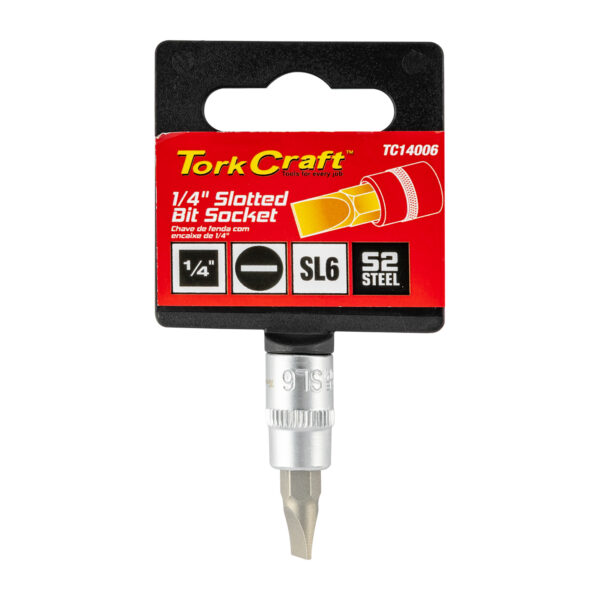 TC14006.jpg SOCKET BIT 1/4'DR SLOTTED SL6 S2 MATERIAL