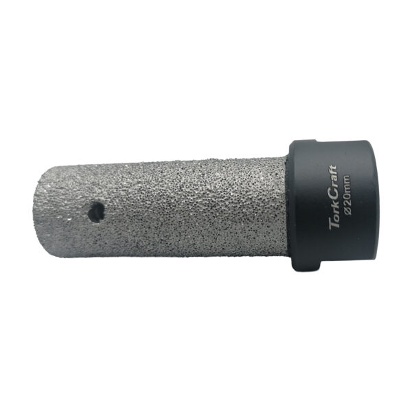 DIAMOND CORE MILLING BIT 20MM X 50MM X 65MM M14 VACUUM BRAZED