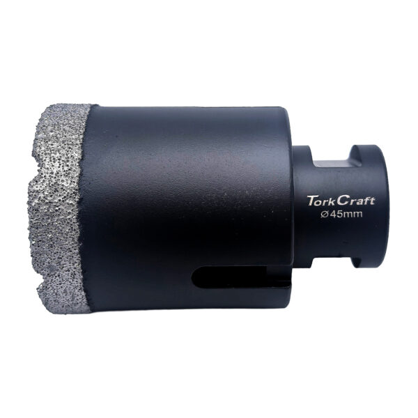 DIAMOND CORE BIT 45MM X 50MM M14 X 70MM VACUUM BRAZED