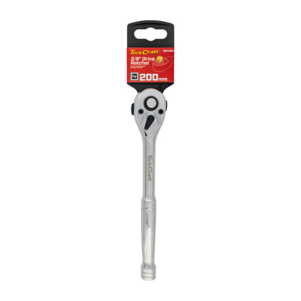 RATCHET 200MM 3/8' DRIVE STEEL HANDLE