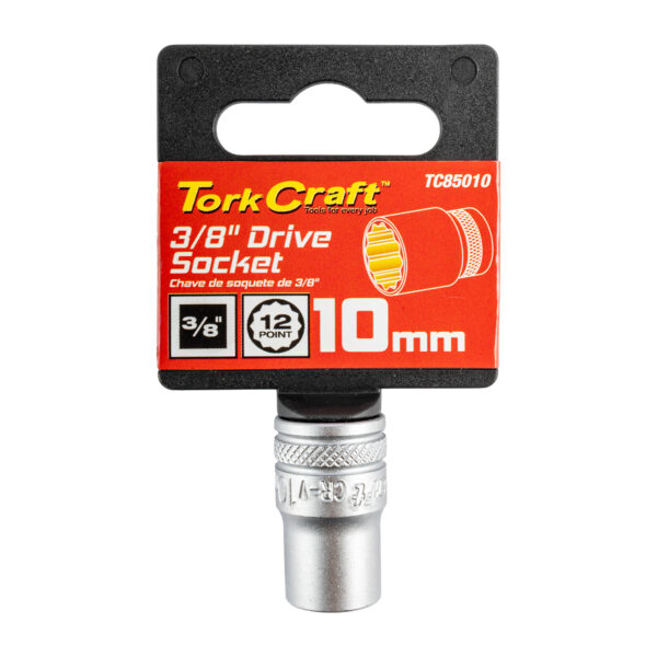 TC85010.jpg SOCKET 3/8'DR 10MM 12PT CRV