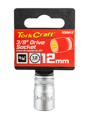 SOCKET 3/8'DR 12MM 12PT CRV