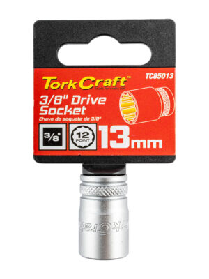 SOCKET 3/8'DR 13MM 12PT CRV