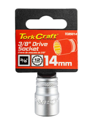 SOCKET 3/8'DR 14MM 12PT CRV
