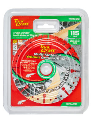 TC911506.jpg MULTI MATERIAL CUTTING BLADE 115MM X 22.23MM ANGLE GRINDER