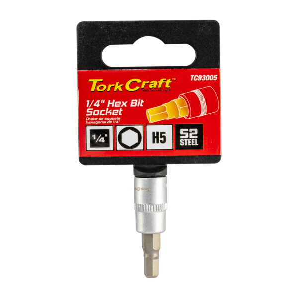 TC93005.jpg SOCKET BIT 1/4'DR HEX H5 S2 MATERIAL