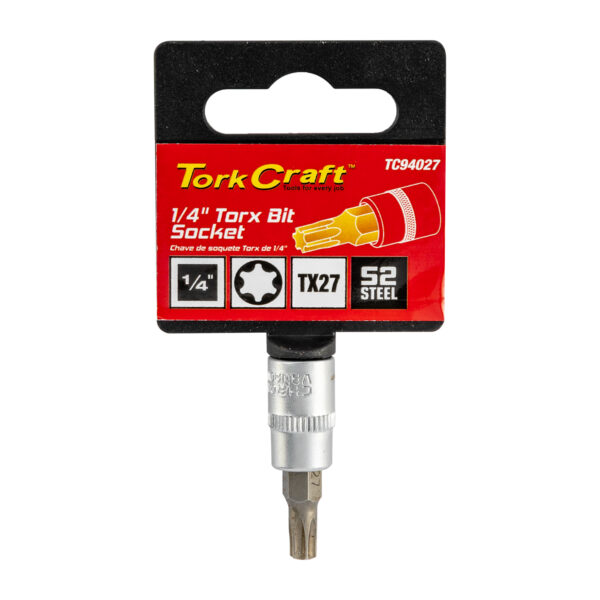 TC94027.jpg SOCKET BIT 1/4'DR TORX T27 S2 MATERIAL
