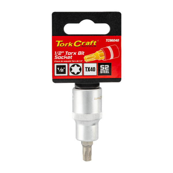 TC96040.jpg SOCKET BIT 1/2'DR TORX T40 S2 MATERIAL