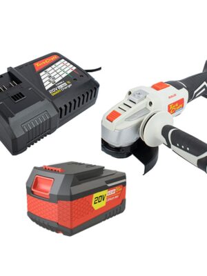 TORKIT036.jpg ANGLE GRINDER B/LESS AG115B 20V 115MM 4AH BATTERY PACK SMART CHARGER