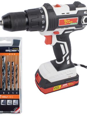 TORKIT040.jpg IMP DRIVER TC20030 WITH WOOD DRILL SET ALP TM5