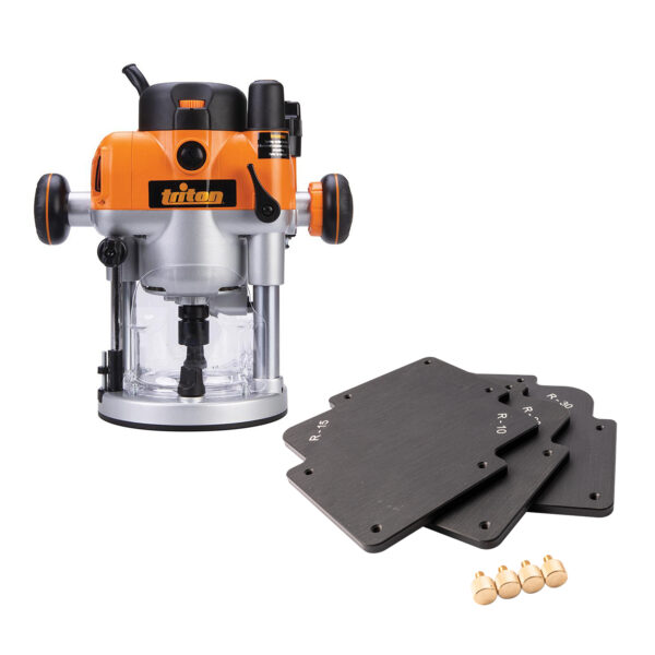 TRIKIT001.jpg TRITON ROUTER TRA001 WITH 3PC RAIDUS GAUGE SET PRO-TECH PTAF001 KIT