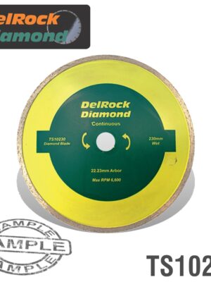 TS10230.jpg DIAMOND BLADE 230MM CONT. RIM DELROCK