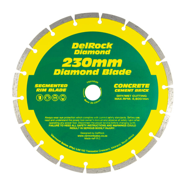 TS20230.jpg DIAMOND BLADE 230MM SEGMENTED DELROCK