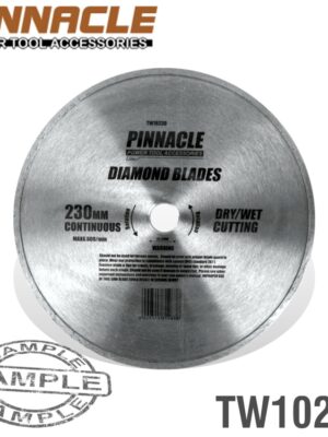 TW10230.jpg DIAMOND BLADE CONT.RIM 230X22.22MM PINNACLE