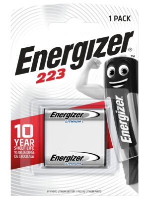 223 LITHIUM PHOTO BATTERY 223 ENERGIZER