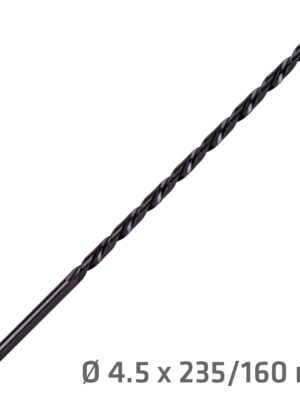 Hss Drill Bit 4.5mm 235 X 160 Extra Long