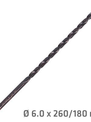 ALP11106.jpg Hss Drill Bit 6mm 260 X 180 Extra Long
