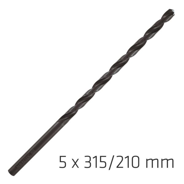 ALP12105.jpg Hss Drill Bit 5mm 315x210mm Extra Long