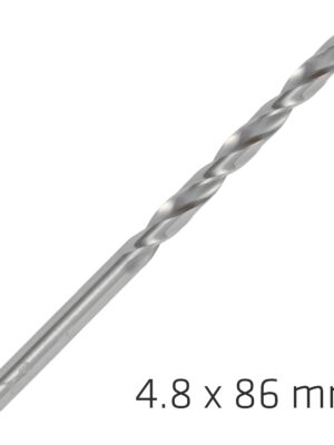 ALP1840048.jpg Alpen Pro Hss 4.8mm Drill Din 338 Rn 135 Split Point Plastic Wallet (