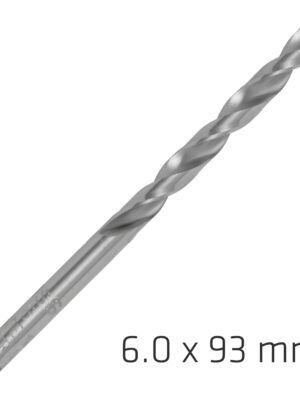 ALP1840060.jpg Alpen Pro Hss 6mm Drill Din 338 Rn 135 Split Point Plastic Wallet (1