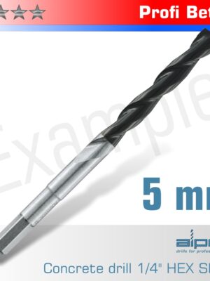 ALP18905.jpg Concrete Profi Beton Drill Bit 5mm Hex Shank