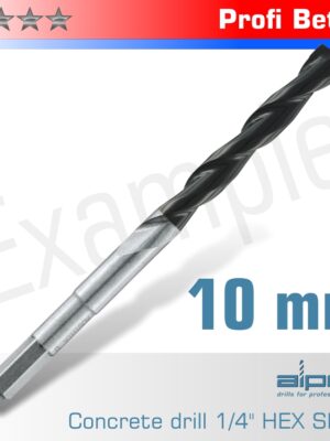 ALP18910.jpg Concrete Profi Beton Drill Bit 10mm Hex Shank