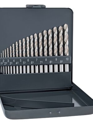 ALP20KM19COB.jpg Cobalt Drill Bit Set 19 Piece 1-10 X 0.5mm In Metal Case