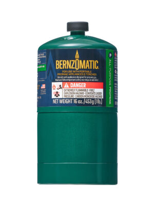 Bernzomatic Propane Hand Torch Cylinder Green 450gram (16.0z)
