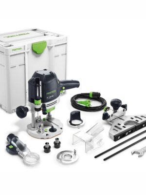 Festool OF 1400 EBQ-Plus 1400W Router with LED Light & Systainer³