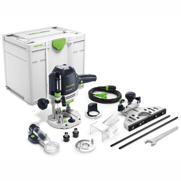 Festool OF 1400 EBQ-Plus 1400W Router with LED Light & Systainer³