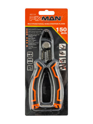 Fixman Multifunctional Wire Stripper Pliers 150mm