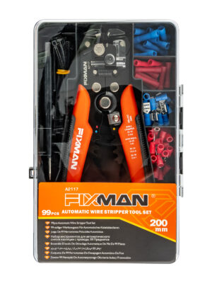 Fixman 99-Piece Automatic Wire Stripper Set 200mm