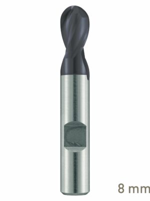 MAY10570080.jpg Maykestag ALUNIT HSS-Co8 slot end mill with radius 8mm short series