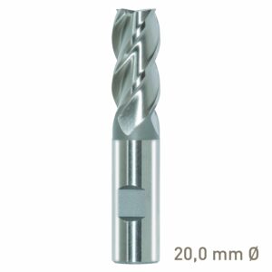 Maykestag HSS-Co8 end mill 20mm short series DIN 844 K