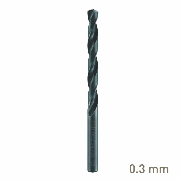 Maykestag HSS Jobber Drill Bit 0.3mm Bulk Industrial