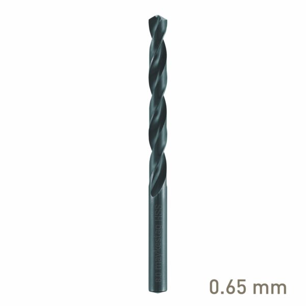 MAY60100065.jpg Maykestag HSS Jobber Drill Bit 0.65mm Bulk Industrial