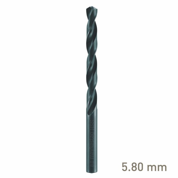 MAY60100580.jpg Maykestag HSS Jobber Drill Bit 5.8mm Bulk Split Point Industrial
