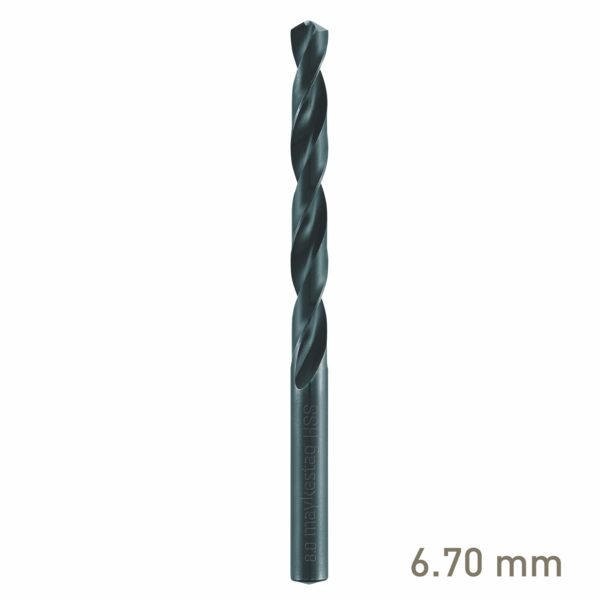 MAY60100670.jpg Maykestag HSS Jobber Drill Bit 6.7mm Bulk Split Point Industrial