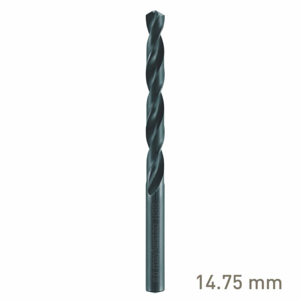 MAY60101475.jpg Maykestag HSS Jobber Drill Bit 14.75mm Bulk Split Point Industrial