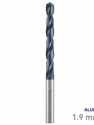 Maykestag Solid Carbide Drill DIN 338 N ALUNIT&reg; 1.90mm