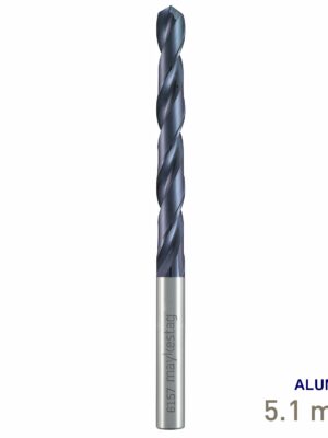 Maykestag Solid Carbide Drill DIN 338 N ALUNIT&reg; 5.10mm