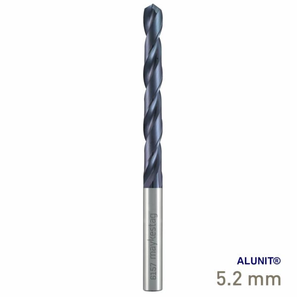 Maykestag Solid Carbide Drill DIN 338 N ALUNIT&reg; 5.20mm