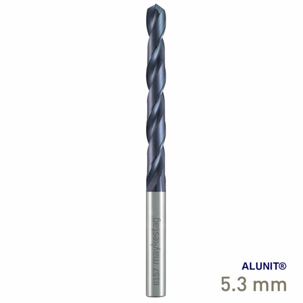MAY61570053.jpg Maykestag Solid Carbide Drill DIN 338 N ALUNIT® 5.30mm