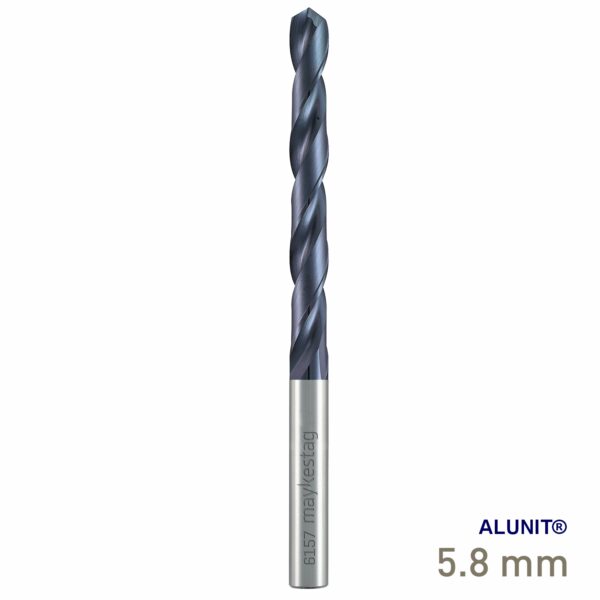 Maykestag Solid Carbide Drill DIN 338 N ALUNIT&reg; 5.80mm