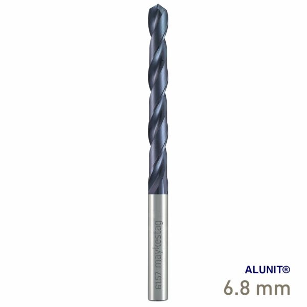 Maykestag Solid Carbide Drill DIN 338 N ALUNIT&reg; 6.80mm