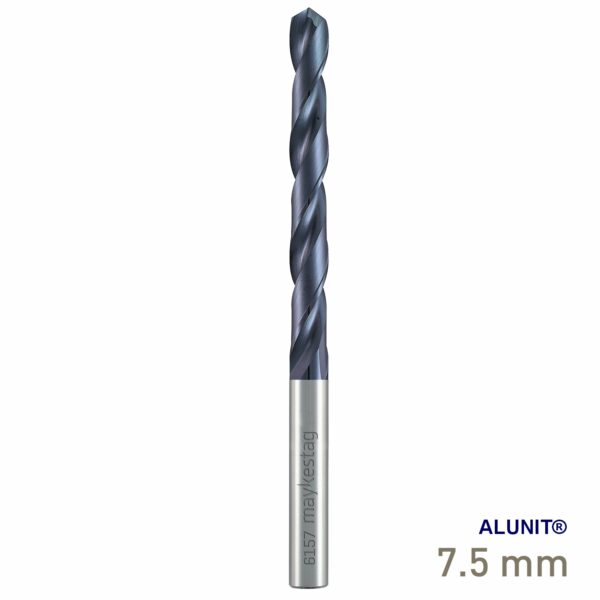 MAY61570075.jpg Maykestag Solid Carbide Drill DIN 338 N ALUNIT® 7.50mm